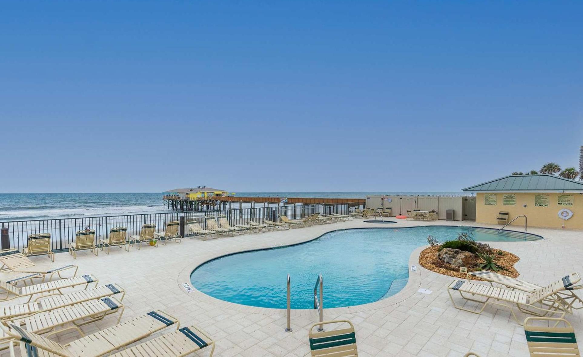 Ocean Front Condo With Amazing Views! Sunglow Resort 402 By Brightwild Daytona Beach Shores Exteriér fotografie